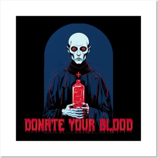 Donate your blood Posters and Art